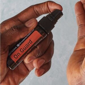 doTERRA On Guard Sanitizing Mist - Black and Orange